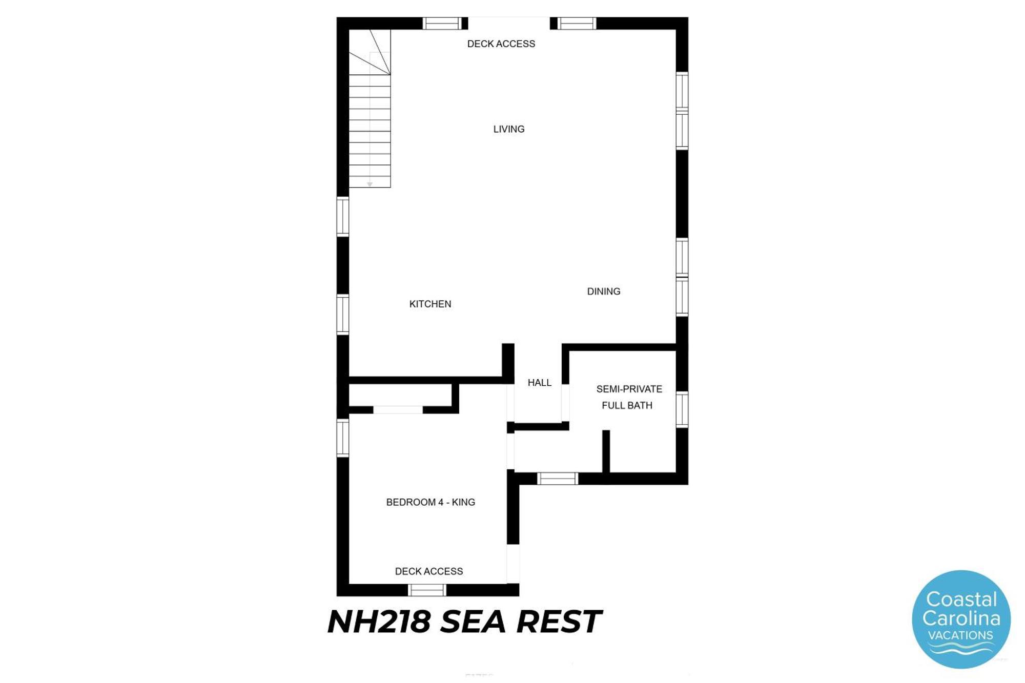 Villa Nh218 Sea Rest Nags Head Esterno foto